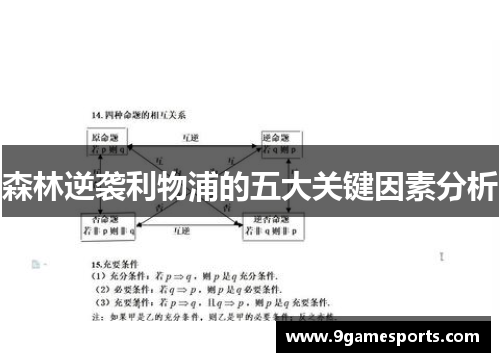 森林逆袭利物浦的五大关键因素分析